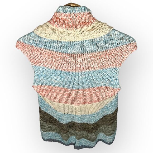 CAbi Line Up Open Front Circle Vest, Cardigan, Shrug, Sweater Size M Style 216 - Picture 10 of 13